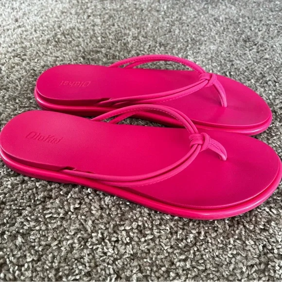 OluKai Aka Pink Sandals SZ9 - Picture 2 of 5